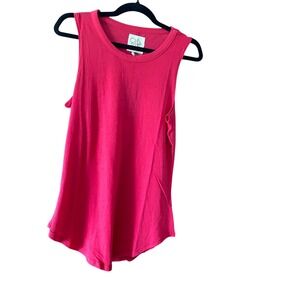 Chaser Tank Top Sleeveless Casual Everyday Basic Hot‎ Pink Women's Size M